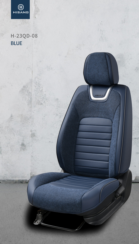 H-23QD-08 NeckLace series Middle Puching PU Universal 5D full cover Customizable Car Seat Cushion