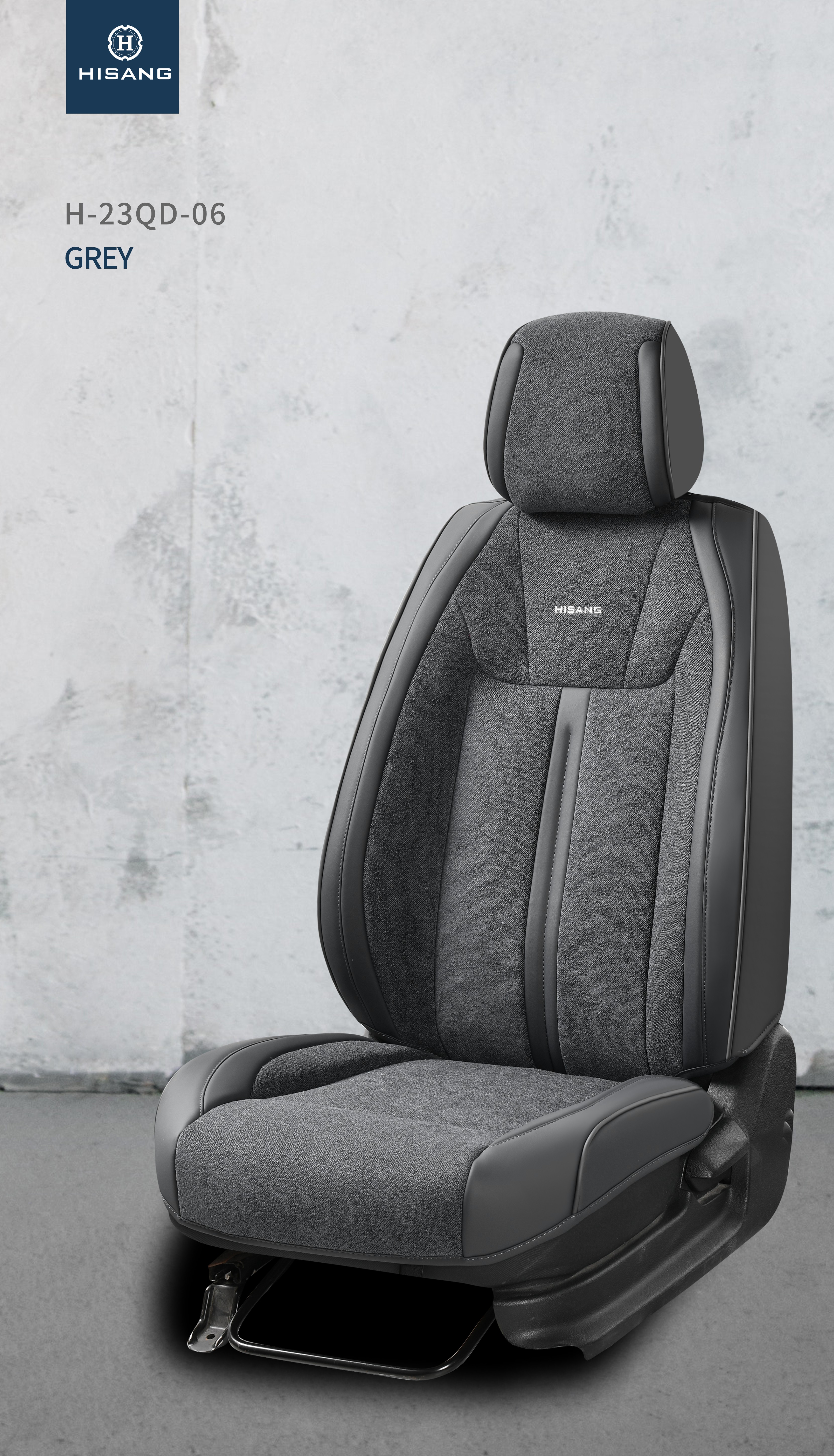  H-23QD-06 Frigate series Wear-resisting mateail Universal 5D full cover Customizable Car Seat Cushion