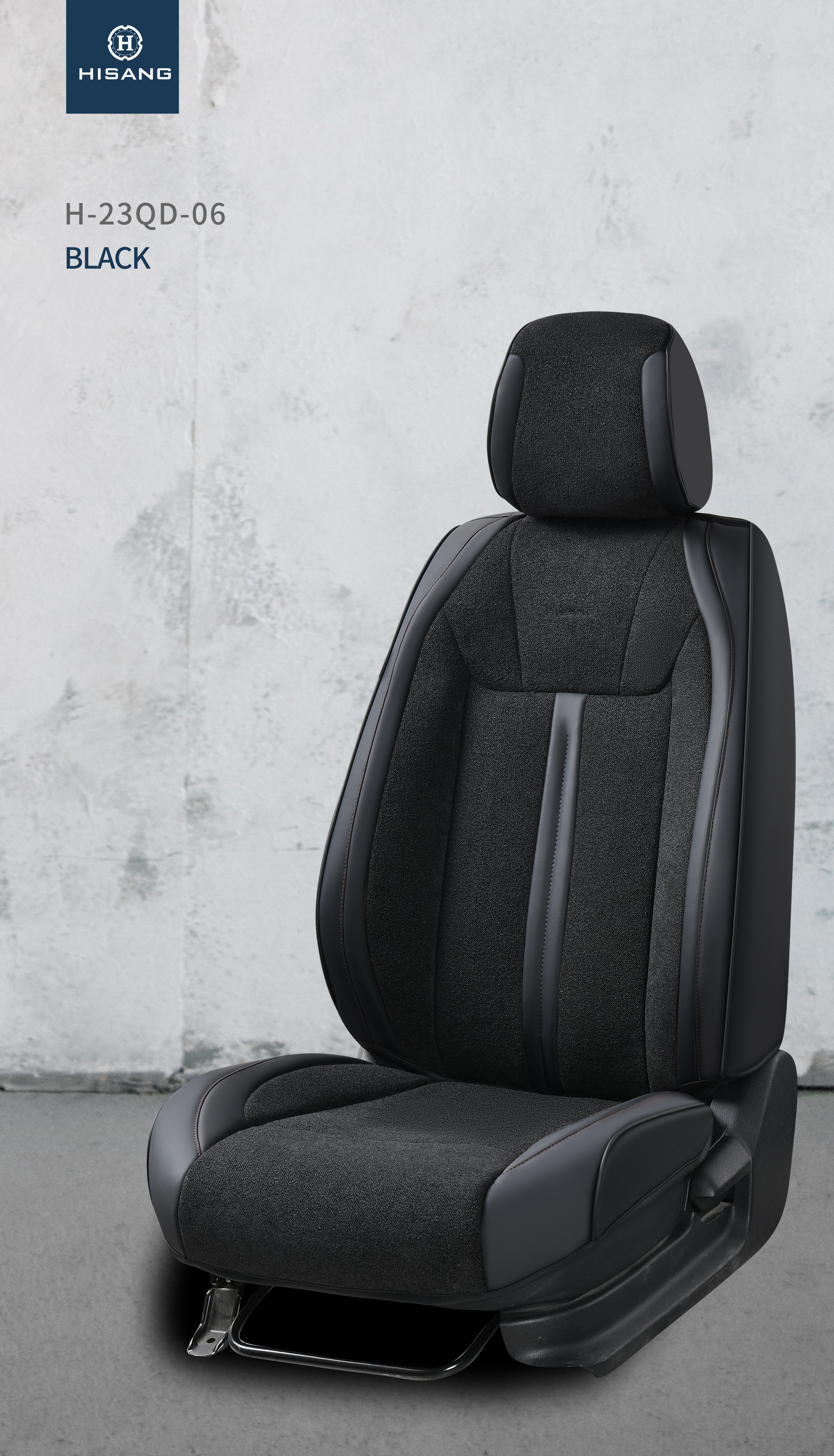  H-23QD-06 Frigate series Wear-resisting mateail Universal 5D full cover Customizable Car Seat Cushion