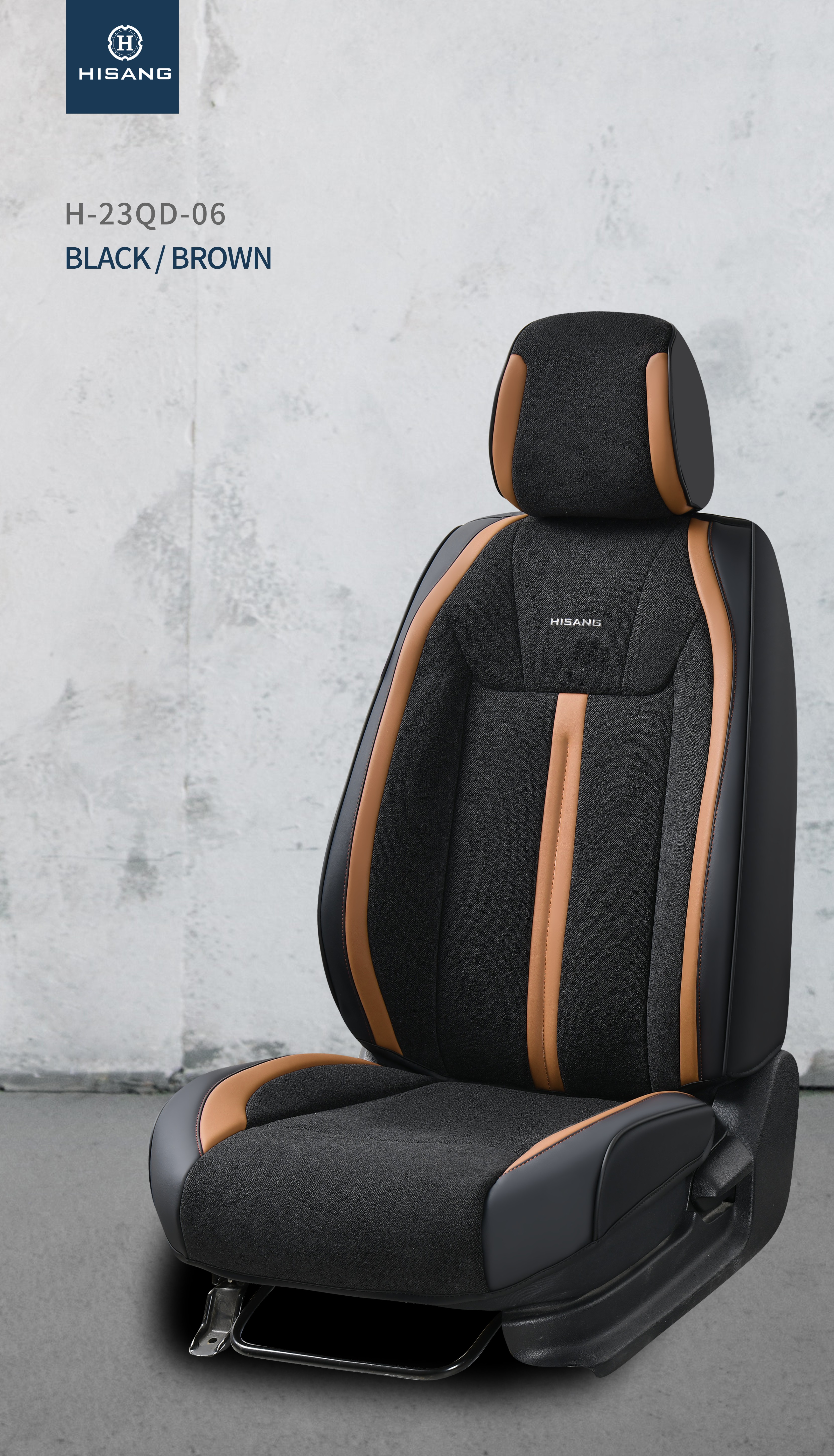  H-23QD-06 Frigate series Wear-resisting mateail Universal 5D full cover Customizable Car Seat Cushion