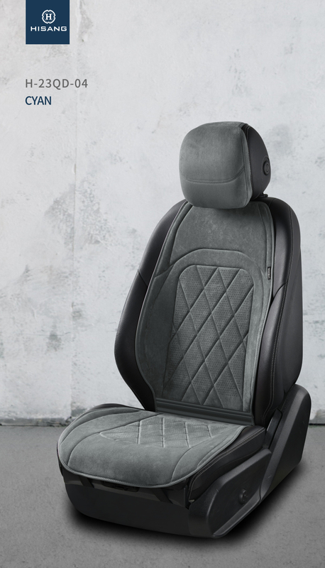 H-23QD-04 Soft diamond series Universal 2D Flat simple design Customizable Car Seat Cushion