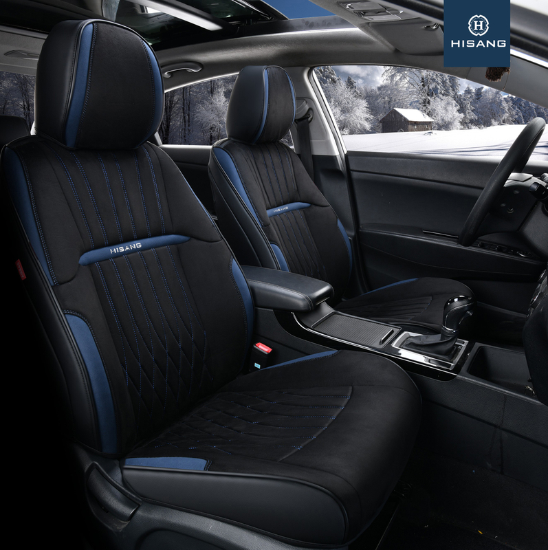 H-23CX-11 Luxury series top quality Sude mateail 5D full cover Customizable Car Seat Cushion