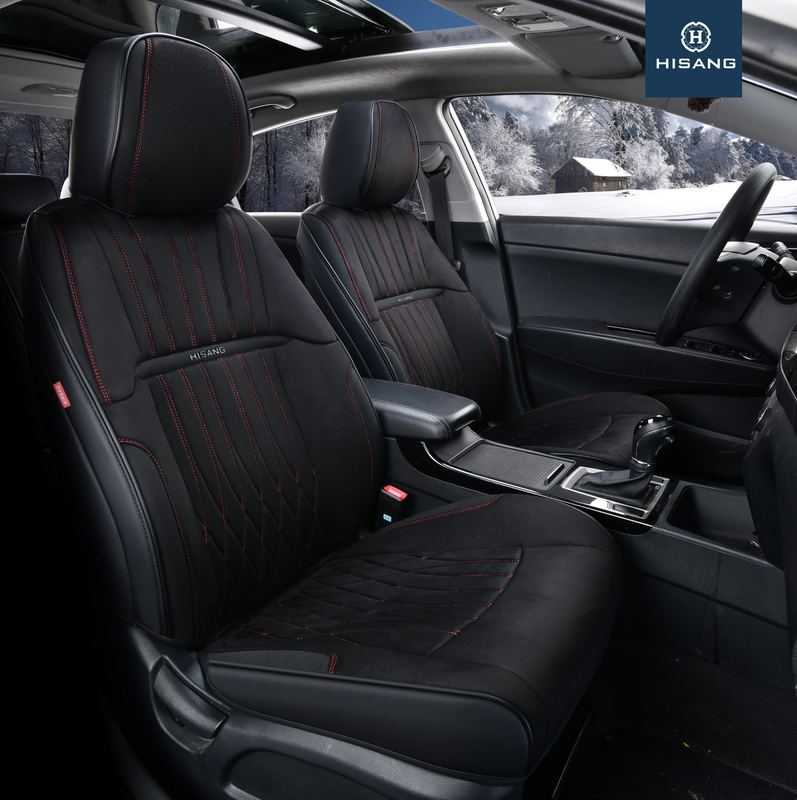 H-23CX-11 Luxury series top quality Sude mateail 5D full cover Customizable Car Seat Cushion