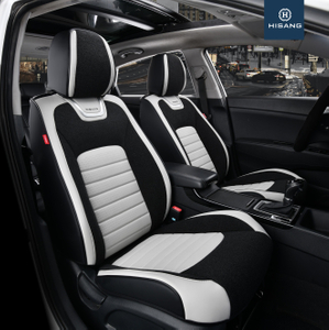 H-23QD-08 NeckLace series Middle Puching PU Universal 5D full cover Customizable Car Seat Cushion