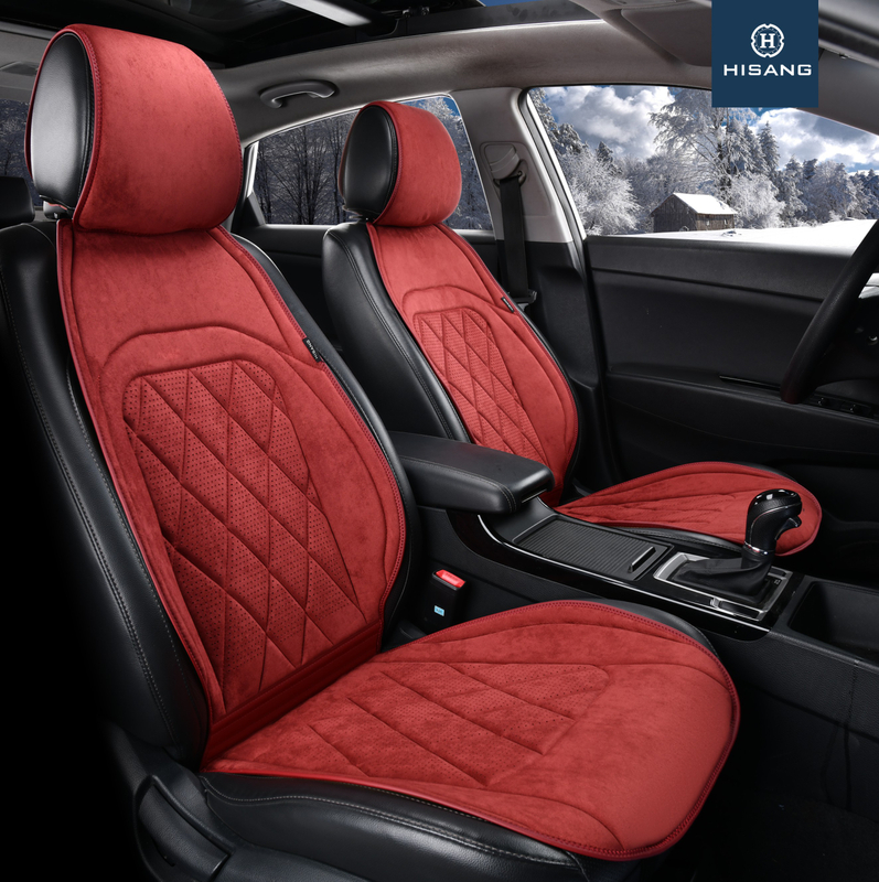 H-23QD-04 Soft diamond series Universal 2D Flat simple design Customizable Car Seat Cushion